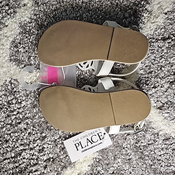 NWT The Children's Place Toddler Girl Sandals Size 7 - Picture 3 of 5